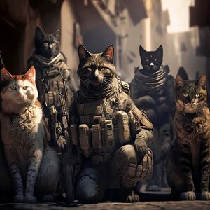 Cat Soldiers AI #2